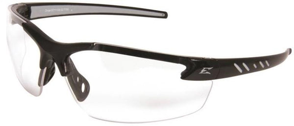 Edge Eyewear DZ111-G2 Zorge Designer Safety Glass, Black Frame