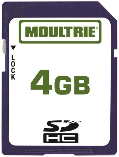 Moultrie MFH-SD4GB SD Memory Card, 4GB
