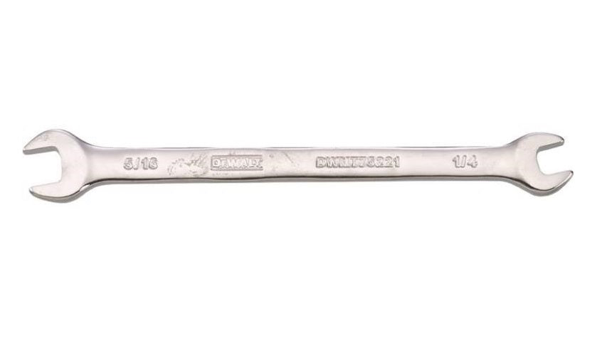 DeWalt DWMT75221OSP  Open Ended Wrench, 1/4" x 5/16"