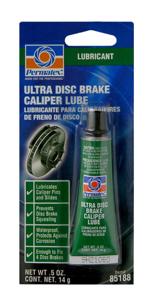 Permatex 85188 Ultra Disc Brake Caliper Lube, 0.5 Oz Tube
