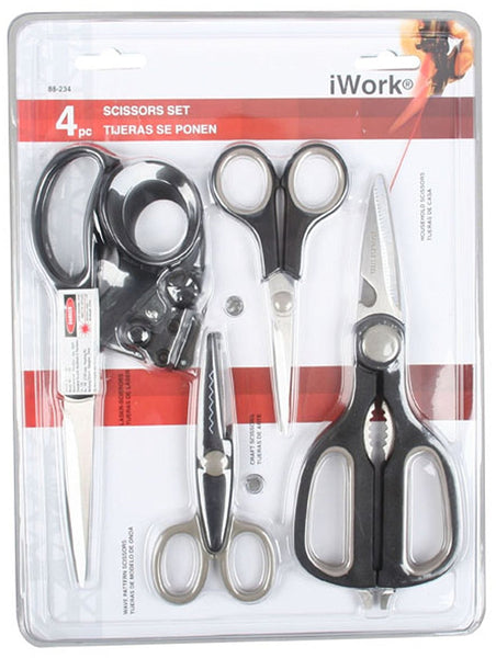 Olympia Tools 88-234 Scissors Set, 4-Piece