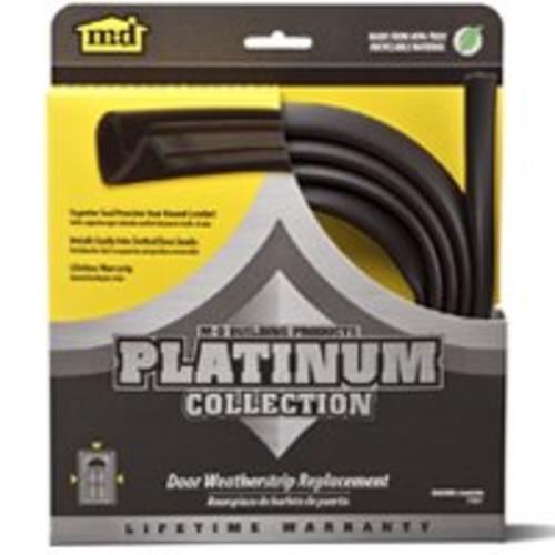 M-D Building 43347 Replacement Door Weatherstrip, Brown, 81"