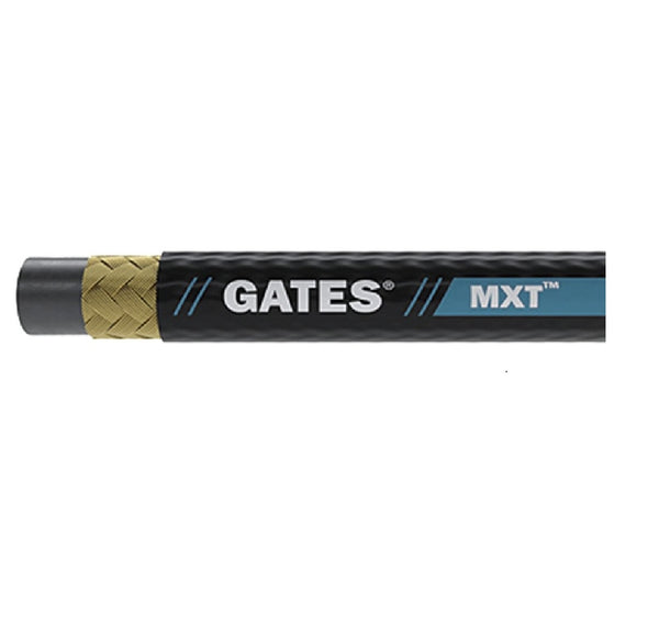 GATES MXT MEGASYS 85048 Wire Braid Hose, Black