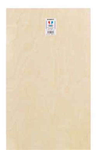 Midwest Products 5316 Plywood Sheet, 1/4" x 12" x 24"