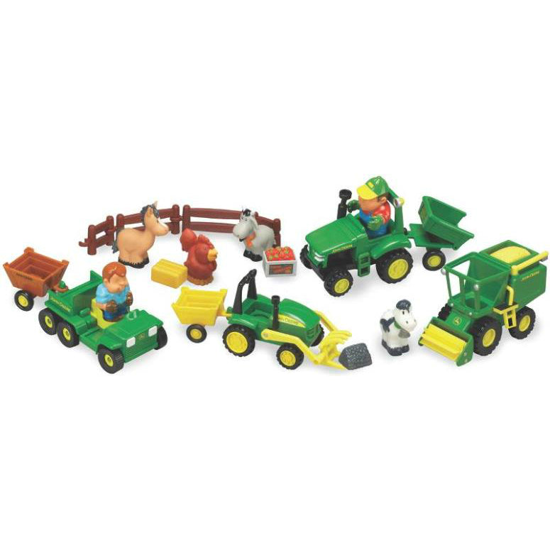 John Deere 34984 Fun On The Farm Playset, 20 Pieces