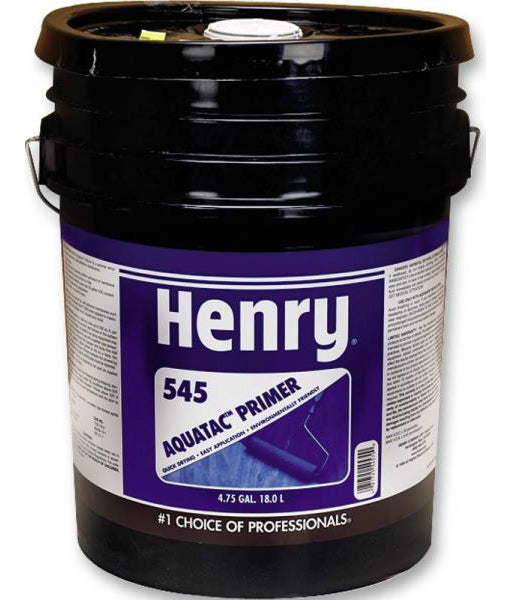 Henry HE545623 Aquatac Primer 545 For Membrane, 4.75 Gallon