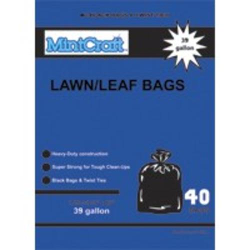Vulcan FG-03812-05 Lawn & Leaf Bag, Black