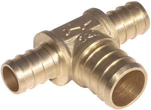 SharkBite UC413LFA Bull Nose Tee, 3/4" x 3/4" x 1"