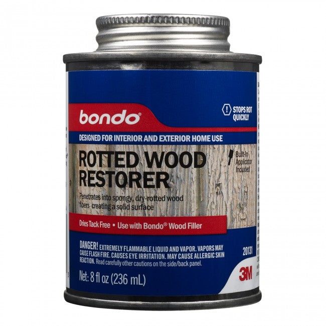 Bondo 20131 Rotted Wood Restorer, 8 Oz