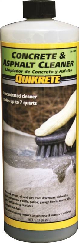 Quikrete® 860114 Commercial Grade Concrete & Asphalt Cleaner, 1-Qt