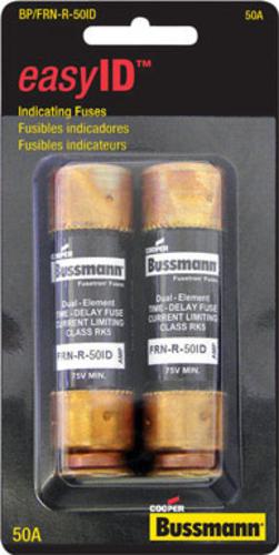 Bussmann BP/FRN-R-50ID Easy Time-Delay Fuse, 50 Amp