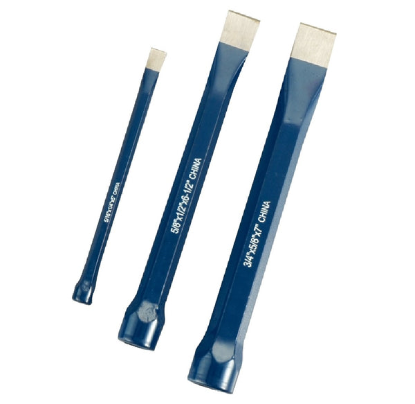 Vulcan JL-3CSL Cold Chisel Set, 3 Pieces