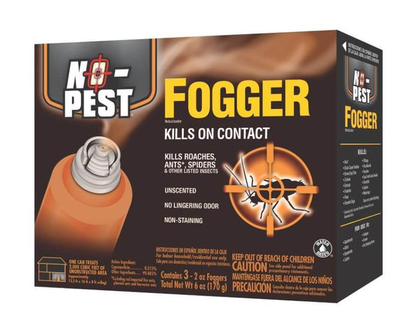 No-Pest HG-41286 Indoor Fogger, 2 Oz