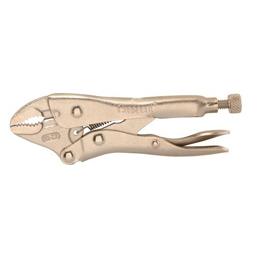Crescent C5CV Curved Jaw Locking Plier With Wire Cutter, 5"