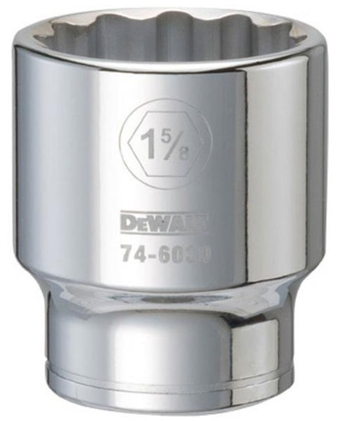 DeWalt DWMT74603OSP SAE Drive Socket, 1-5/8" x 3/4" Drive, 12 Point