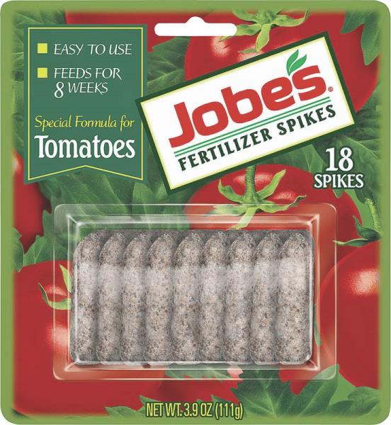 Jobes 06000 Tomato Fertilizer Spike, 6-18-6