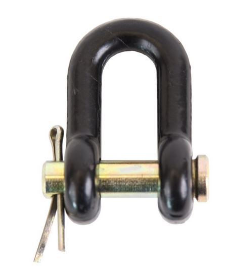 Koch 4003343/M1549 Forged Utility Clevis, 7/16", Black