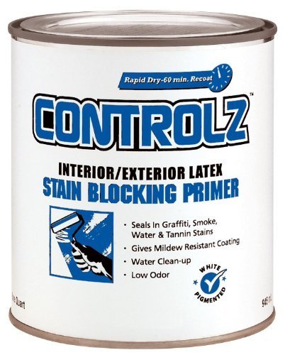 Controlz 044.0011925.005 Latex-Based Stain Block Primer 1 Qt, White