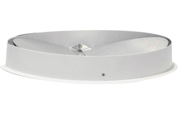 Air King ARD7R Steel Round Collar with Aluminum Back Draft Damper, 7"