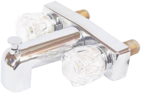 Us Hardware P-019NB Tub & Shower Faucet, 4", Chrome