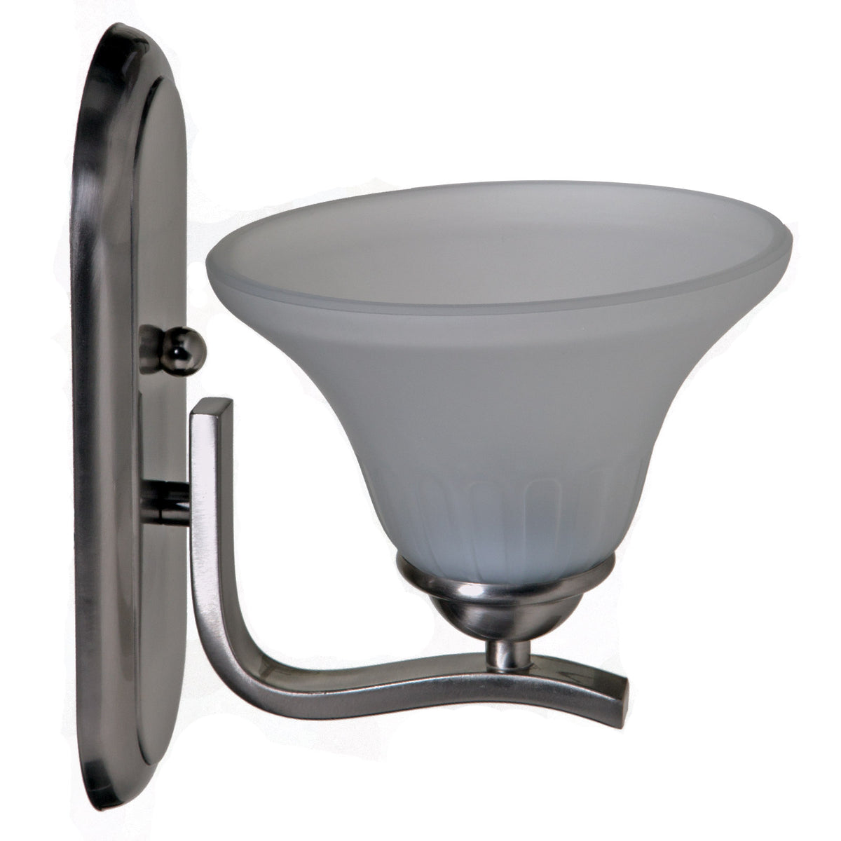 Boston Harbor 1571-1W-3L Wall One Light Fixture, Brushed Nickel