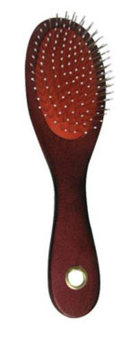 Aloe Care 07680 Mink Pet Brush, 9"x3"x1", Wood Handle