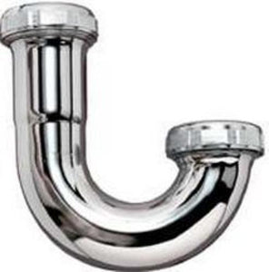Plumb Pak PP152C  J-Bend,  20-Gauge, 1-1/2", Chrome Plated
