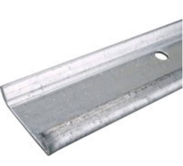 Knape & Vogt 0111-40 Shelf Hang Tracks, 40", Galvanized, 100 Lbs
