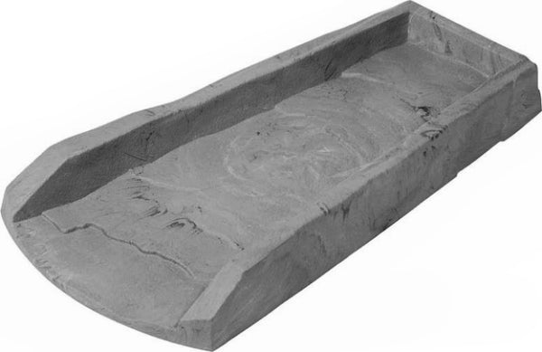 Amerimax 3004-12 Splash Block, 24" x 12" x 2", Slate Grey