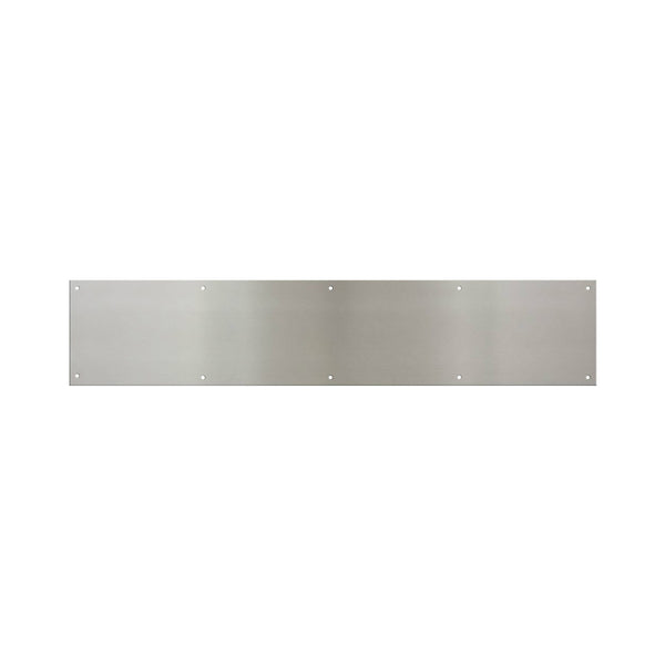 National Hardware N270-316 Kickplate, Satin Nickel, 8"X34"