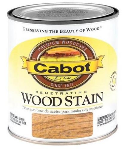 Cabot 144.0008126.003 Interior Oil Wood Stain, 1/2 Pint, Provincial