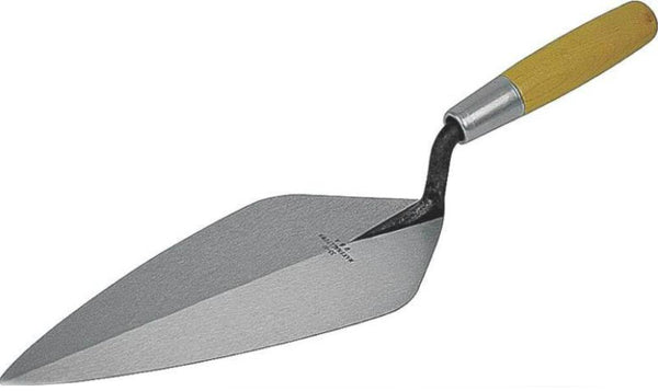 Marshalltown 33 12 Narrow London Brick Trowel, 12", Wooden Handle