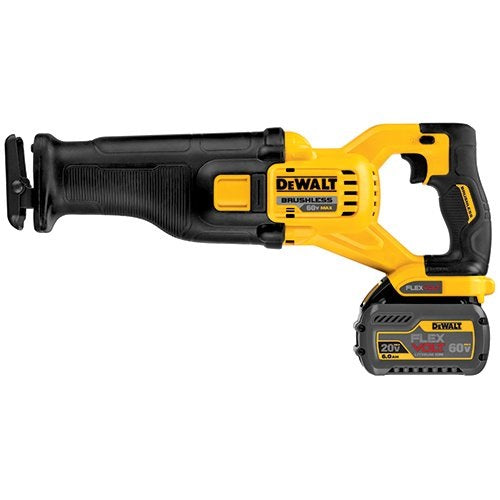 DeWalt DCS388T2 Flexvolt Brushless Reciprocating Saw Kit, 60 Volts