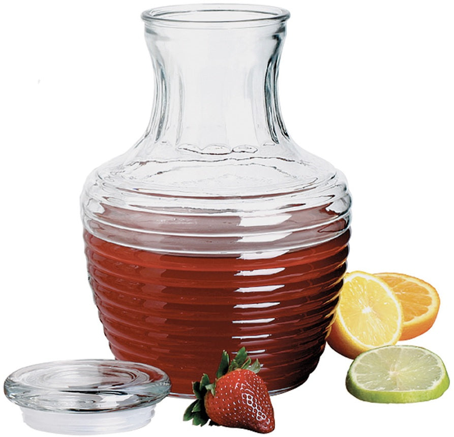 Anchor Hocking 83467 Chiller Pitcher With Lid, 64 Oz