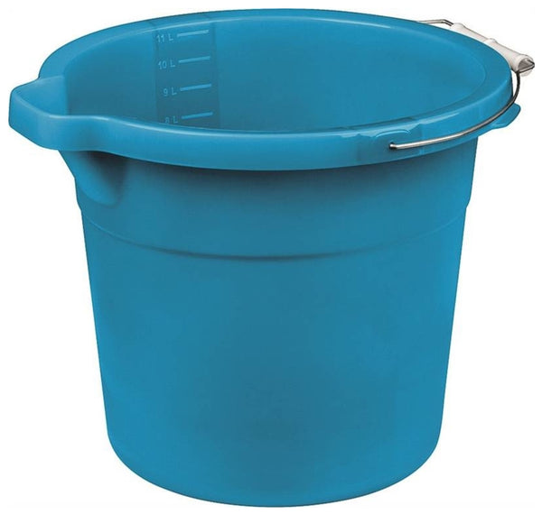 Sterilite 11231C12 Round Spout Pail, Blue