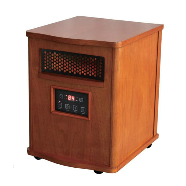 Comfort Glow QEH1410 Infrared Quartz Heater, 1500 Watts, Oak Finish