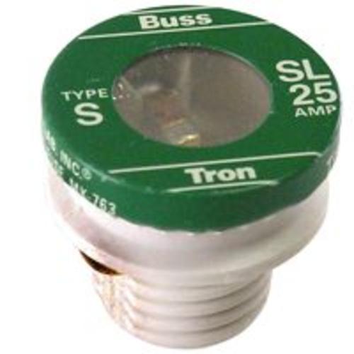 Bussmann SL-25 Time Delay Sl Plug Fuse, 25 Amp