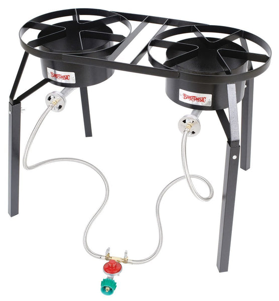 Bayou Classic DB250 Double Burner Outdoor Gas Cooker