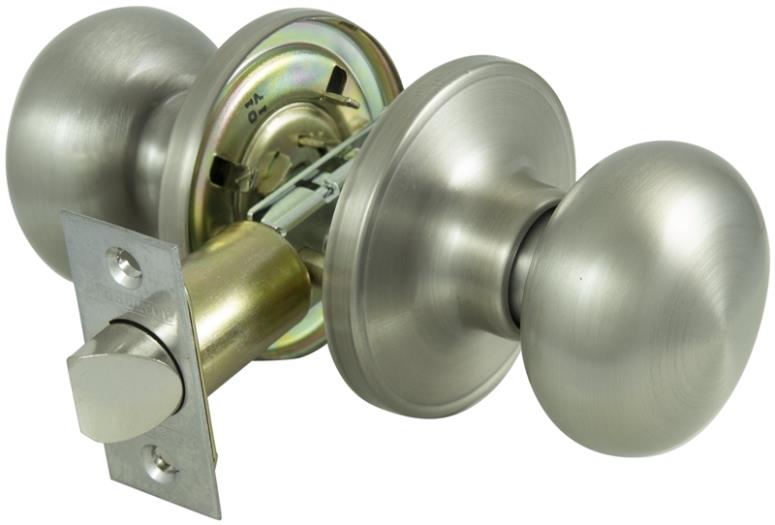 Prosource TFX230V-PS Tubalar Passage Knobset, Satin Nickel