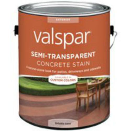 Valspar 024.0082060.007 Exterior Concrete Stain, 1 Gallon