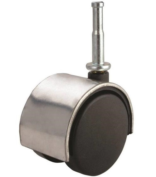 Prosource JC-F13-PS Furniture Casters, 2", Chrome, 2/Pack