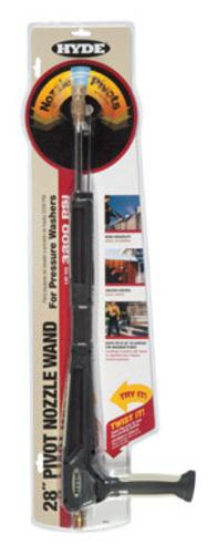Hyde 28430 Pivot Nozzle Pressure Washer Wand, 28"