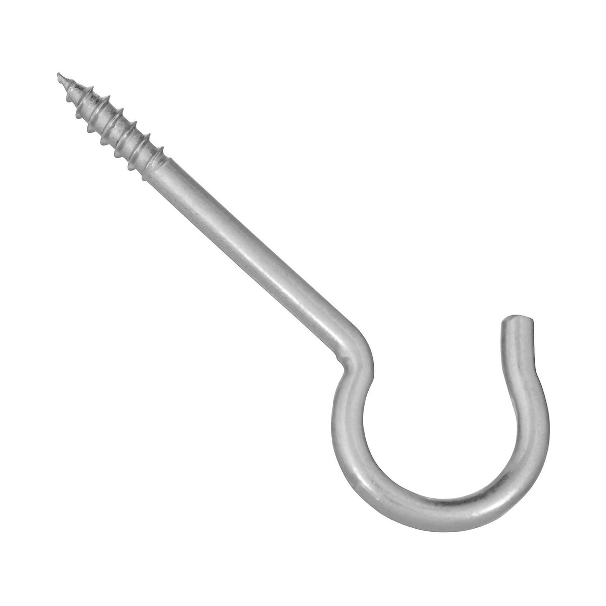 Stanley S136-540 Round Screw Hook, 3-3/8", Zinc Plated