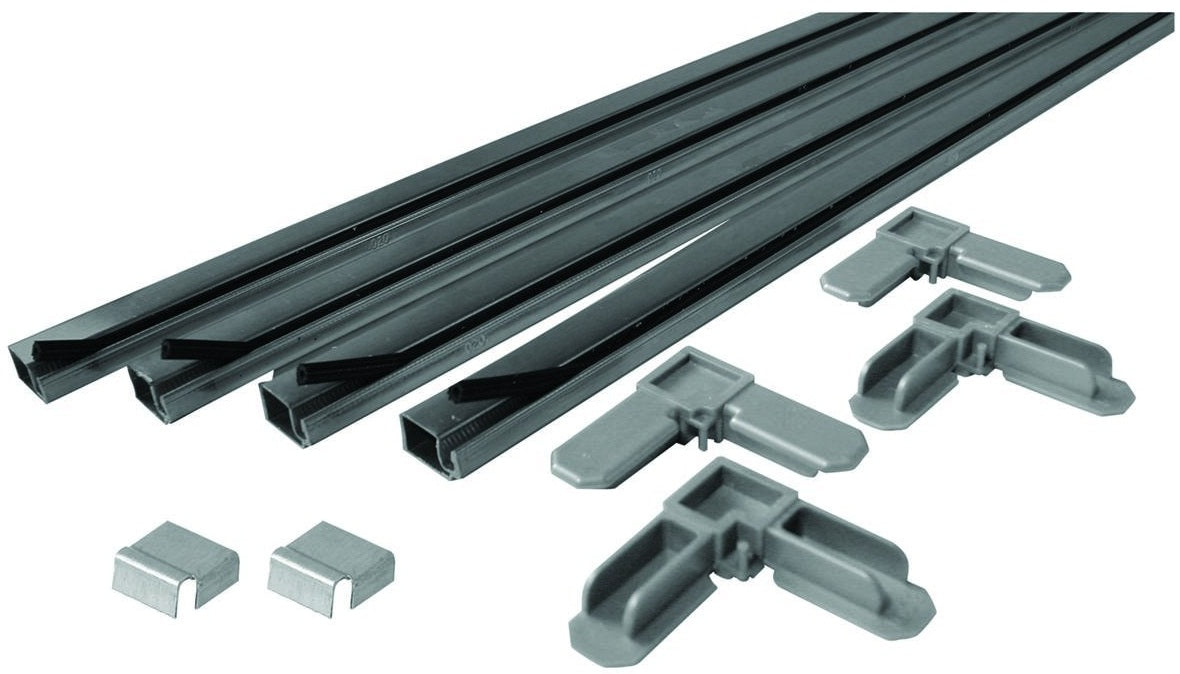 Prime Line PL 7857 Square Cut Screen Frame Kit, Gray