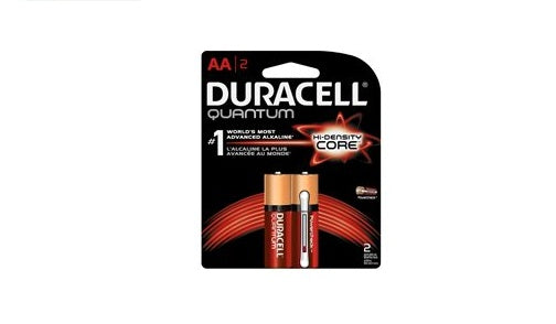 Duracell 66215 Quantum Battery Alkaline, 2/AA