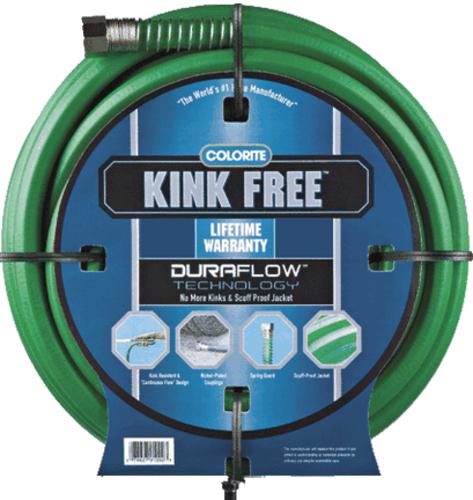 Duraflow SN7958050 Kink Free Heavy-Duty Garden Hose 5/8"x50&#039;, Green