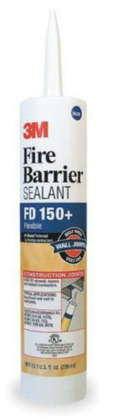 3M FD 150+ BLUE Fire Barrier Sealant Caulk, 10.1 Oz, Paste