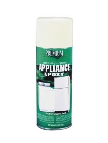 Premium SP1040 Appliance Spray, 12 Oz, Gloss White