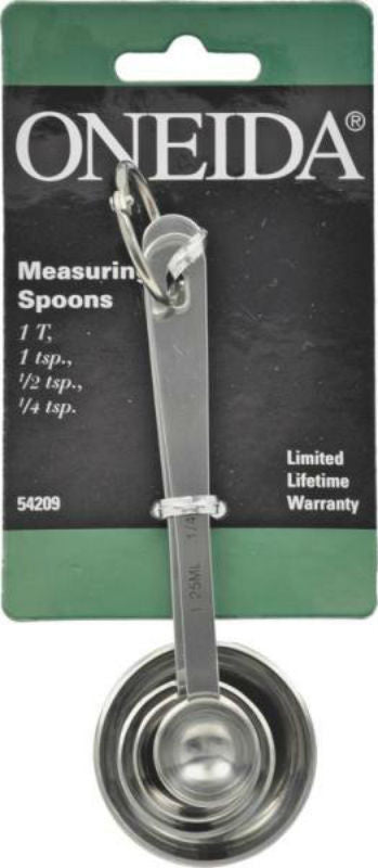 Oneida 54209 Measuring Spoon Set, 4 Piece