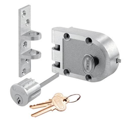 Prime-Line SE 15323 Segal Single Cylinder Deadlock, Brushed Chrome